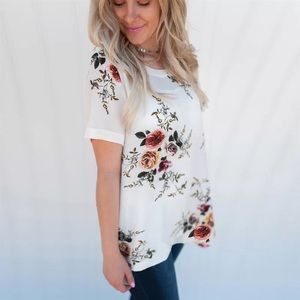 Chifon Floral Blouse